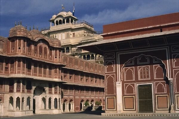 City Palace, Jaipur, Rajasthan state, India, Asia