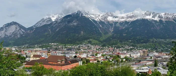 Framed Print : City panorama, Innsbruck, Tyrol, Austria, Europe Framed Print : City panorama, Innsbruck, Tyrol, Austria, Europe
