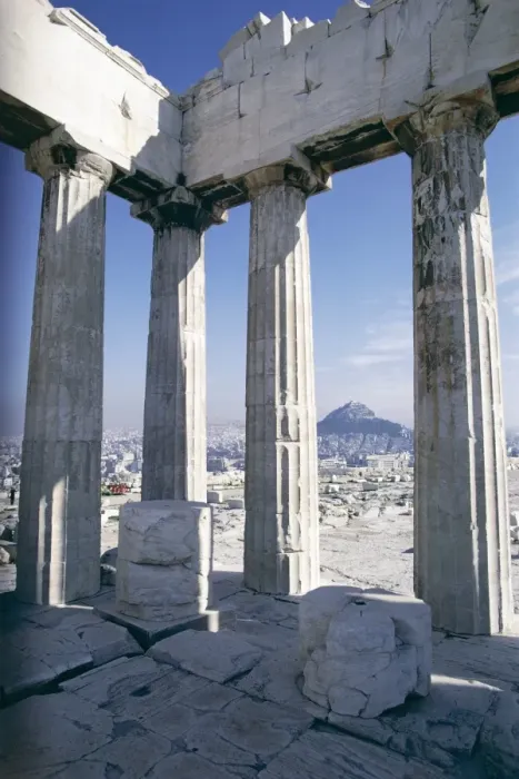 Framed Print : City from the Parthenon Framed Print : City from the Parthenon