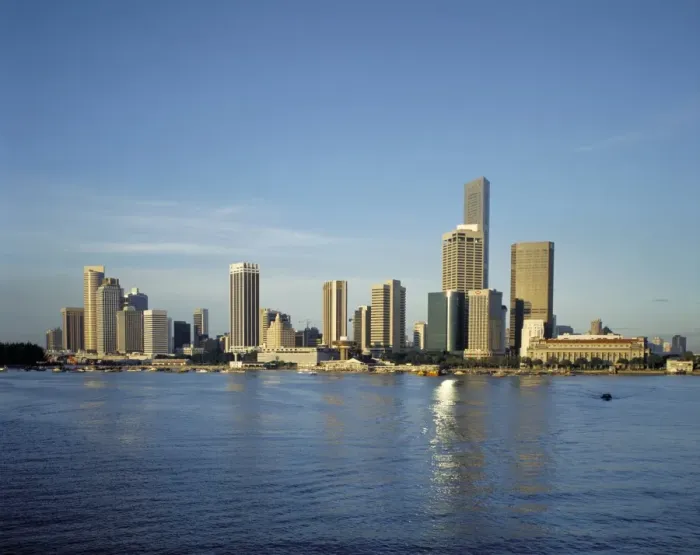 Framed Print : City skyline Framed Print : City skyline