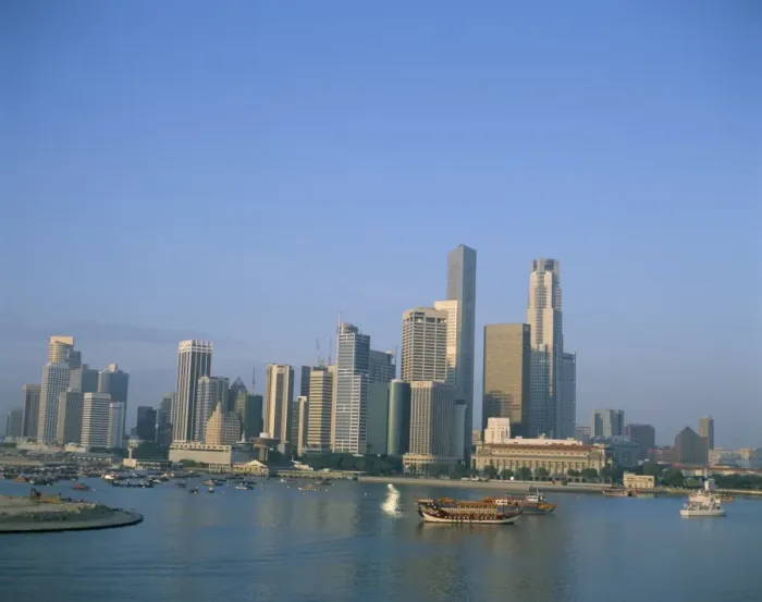 Framed Print : City skyline Framed Print : City skyline