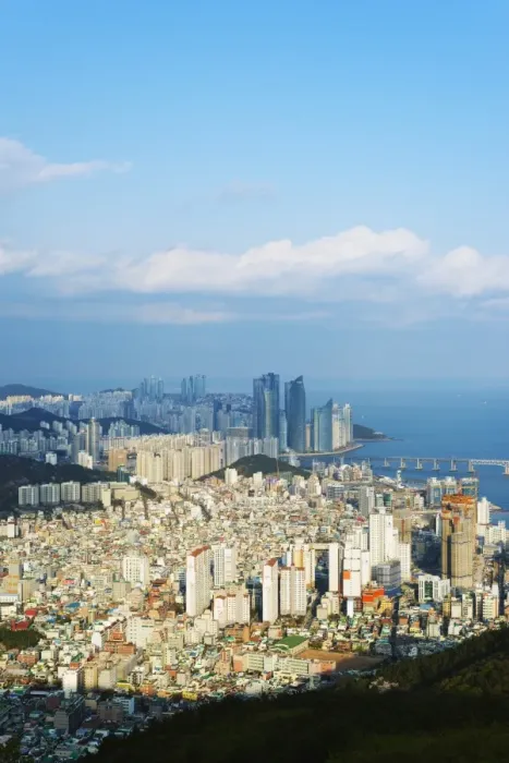 Framed Print : City skyline, Busan, South Korea, Asia Framed Print : City skyline, Busan, South Korea, Asia