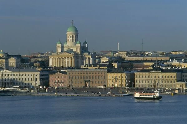 City skyline, Helsinki, Finland, Scandinavia, Europe