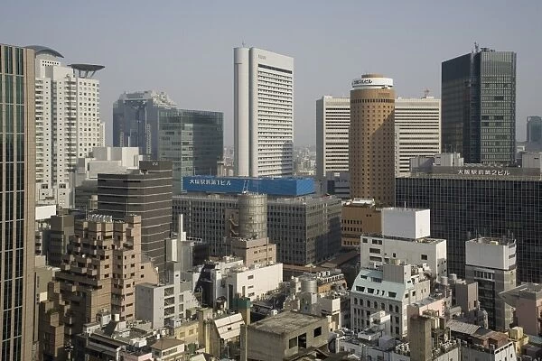 City skyline, Osaka, Japan, Asia