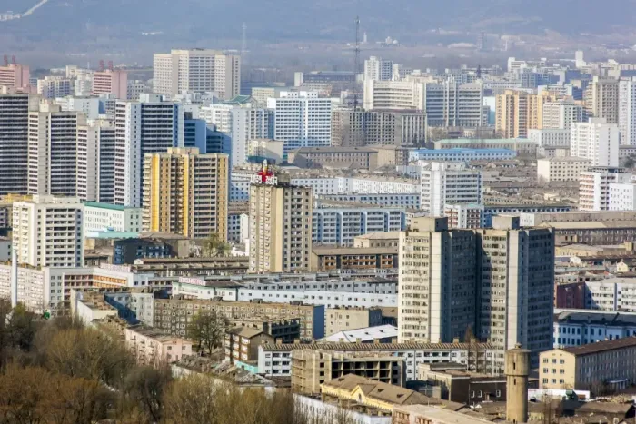 Framed Print : City skyline, Pyongyang, Democratic Peoples Republic of Korea (DPRK), North Korea, Asia Framed Print : City skyline, Pyongyang, Democratic Peoples Republic of Korea (DPRK), North Korea, Asia