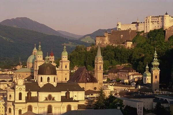 City skyline, Salzburg, Austria, Europe