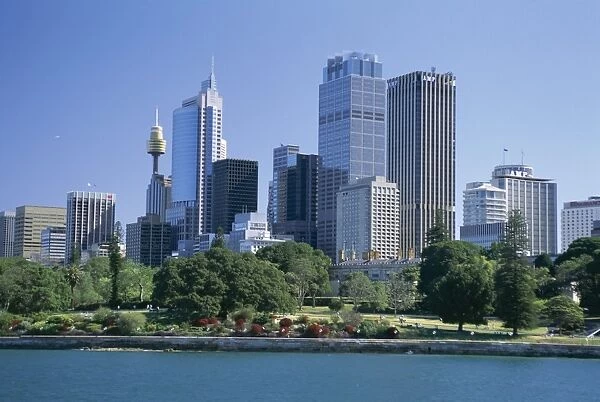 City skyline, Sydney, New South Wales (N. S. W. ), Australia, Pacific