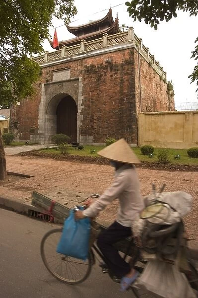 City wall gate