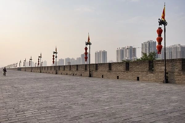 City Wall, Xian, China, Asia