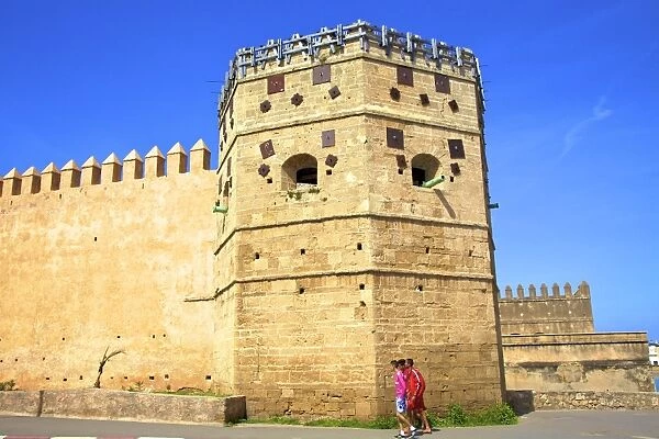City Walls, Oudaia Kasbah, Rabat, Morocco, North Africa, Africa