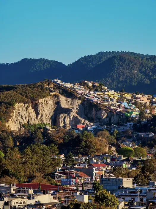 Framed Print : Cityscape of San Cristobal de las Casas, elevated view, Chiapas State, Mexico Framed Print : Cityscape of San Cristobal de las Casas, elevated view, Chiapas State, Mexico