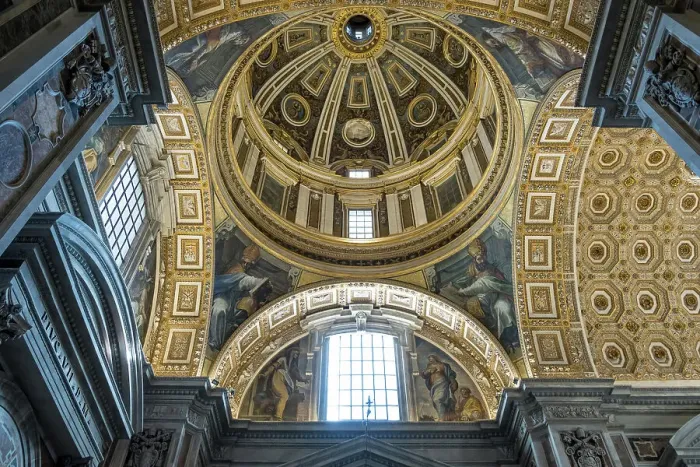 Framed Print : Detail of the Clementine Chapel Dome, located within Saint Peter's Basilica in Vatican City, the papal enclave in Rome, UNESCO World Heritage Site, Rome, Lazio, Italy, Europe Framed Print : Detail of the Clementine Chapel Dome, located within Saint Peter's Basilica in Vatican City, the papal enclave in Rome, UNESCO World Heritage Site, Rome, Lazio, Italy, Europe