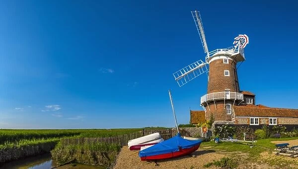 Cley Windmill, Cley-next-the-Sea, North Norfolk, Norfolk, England, United Kingdom, Europe