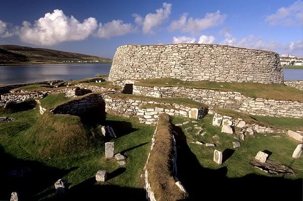 Clickhimin broch (fortified tower)