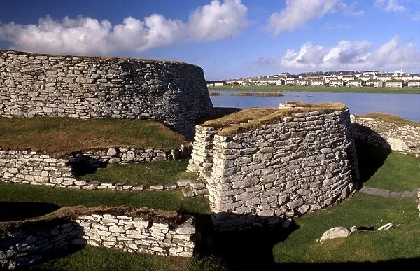 Clickhimin broch (fortified tower)