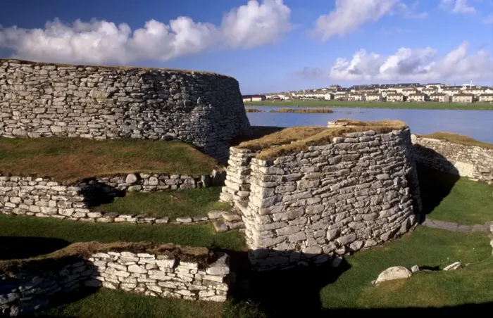Framed Print : Clickhimin broch (fortified tower) Framed Print : Clickhimin broch (fortified tower)