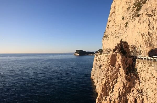 Cliff, Capo Noli, Liguria, Italy