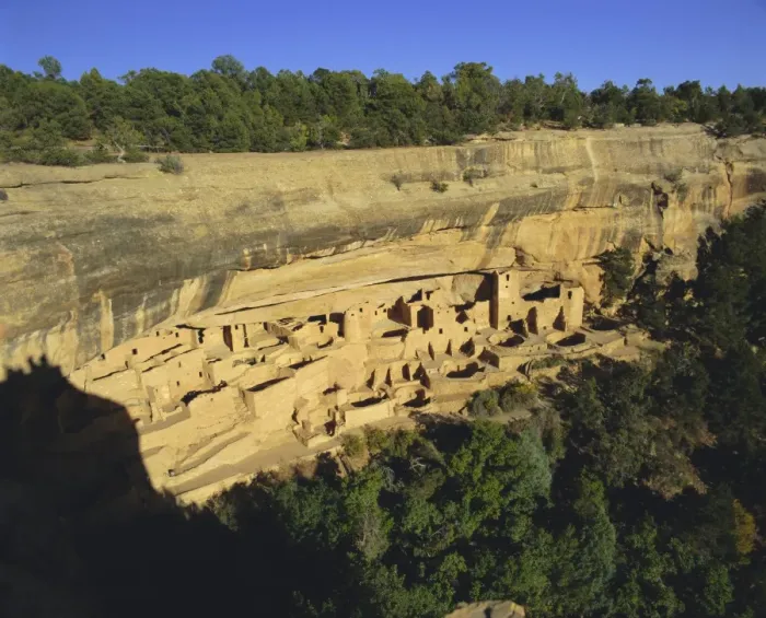 Framed Print : Cliff dwellings Framed Print : Cliff dwellings