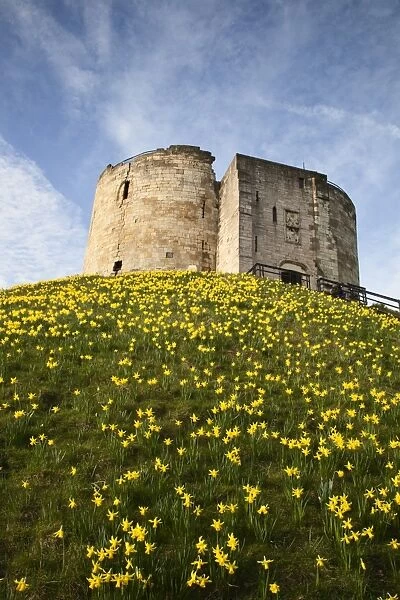 Cliffords Tower, York, Yorkshire, England