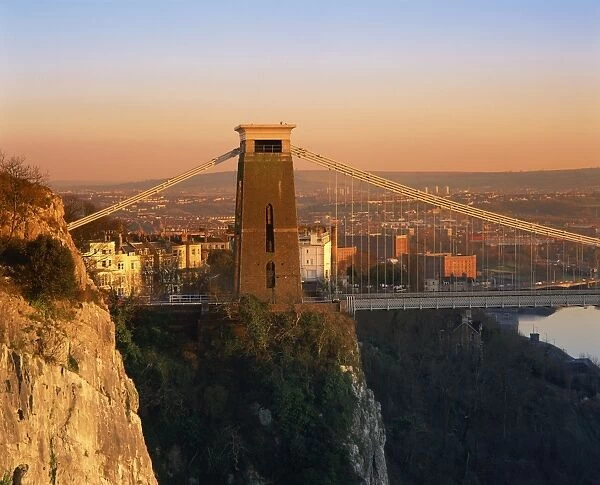 Clifton suspension bridge, Avon, Bristol, England, United Kingdom, Europe