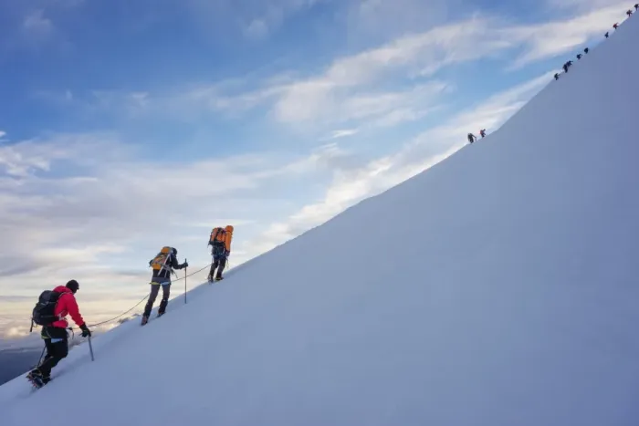 Framed Print : Climbers nearing the summit of Mont Blanc, 4810m, Chamonix, Rhone Alps, Haute Savoie, France, Europe Framed Print : Climbers nearing the summit of Mont Blanc, 4810m, Chamonix, Rhone Alps, Haute Savoie, France, Europe