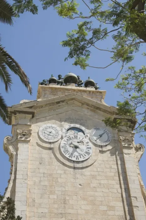 Framed Print : The clock tower with bells, Grand Masters Palace, Valletta, Malta, Europe