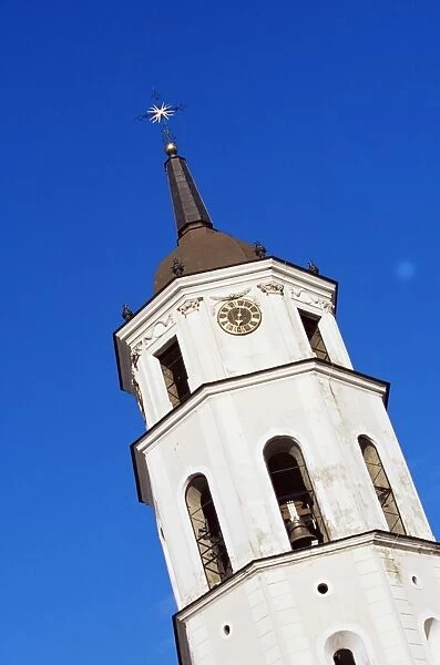 Clock tower by the cathedral
