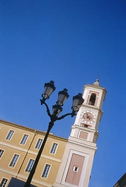 Clock tower, Place de Palais, Nice, Provence, France