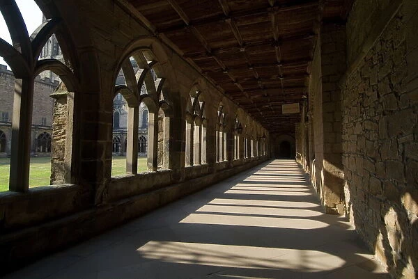 Cloisters, Durham Cathedral, UNESCO World Heritage Site, Durham, County Durham