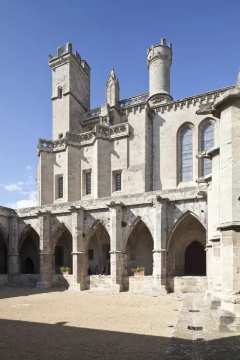 Framed Print : The cloisters inside Beziers Cathedral, Beziers, Languedoc-Roussillon, France, Europe Framed Print : The cloisters inside Beziers Cathedral, Beziers, Languedoc-Roussillon, France, Europe