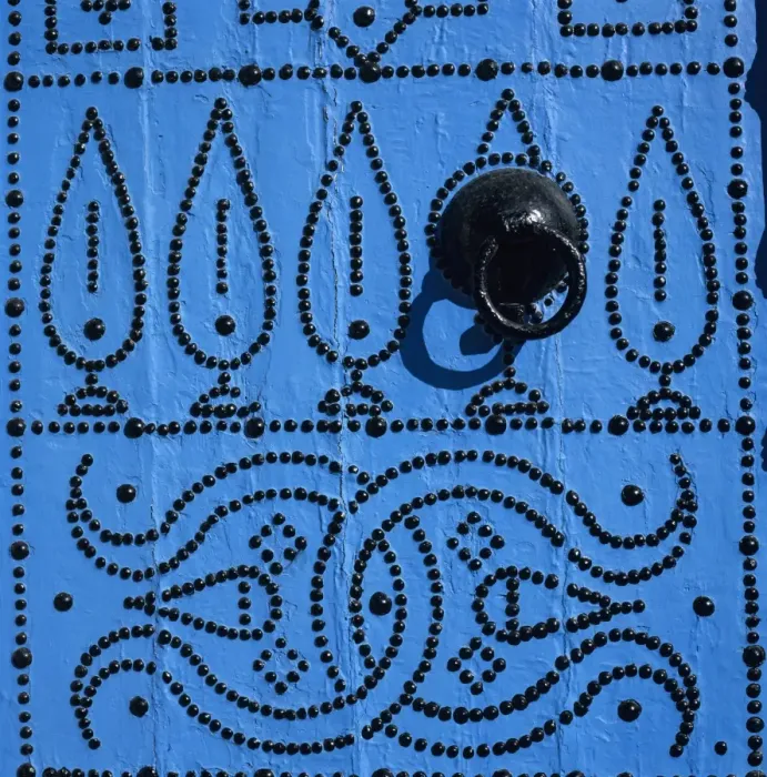 Framed Print : Close up of traditional Tunisian door, Sidi Bou Said, Tunisia, North Africa, Africa Framed Print : Close up of traditional Tunisian door, Sidi Bou Said, Tunisia, North Africa, Africa