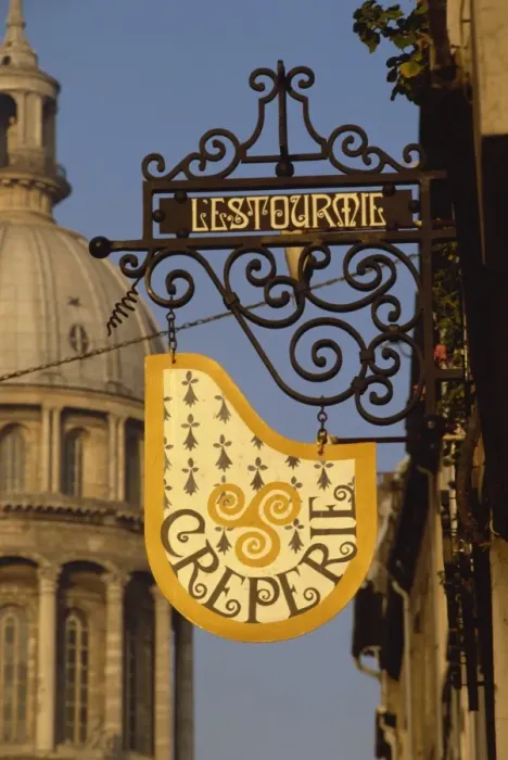 Framed Print : Close-up of restaurant sign in the old town of Boulogne, Pas de Calais, France, Europe Framed Print : Close-up of restaurant sign in the old town of Boulogne, Pas de Calais, France, Europe