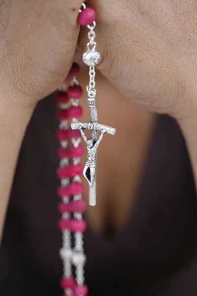 Close-up of a Rosary
