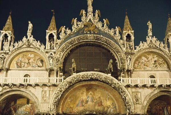 Close-up of San Marco in Venice