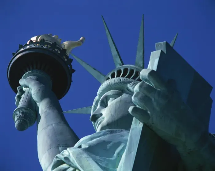 Framed Print : Close-up of the Statue of Liberty in New York, United States of America, North America Framed Print : Close-up of the Statue of Liberty in New York, United States of America, North America
