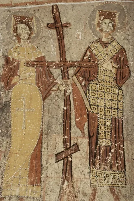 Framed Print : Close-up of wall paintings (frescoes) Framed Print : Close-up of wall paintings (frescoes)