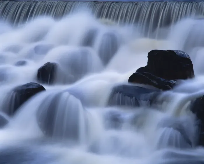 Framed Print : Close-up of waterfall Framed Print : Close-up of waterfall