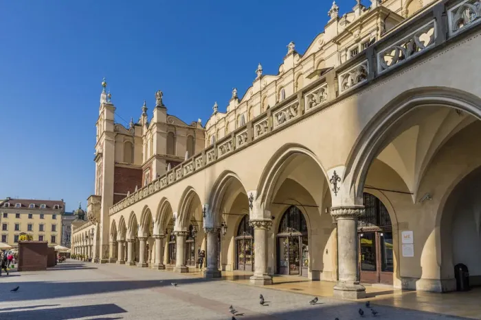 Framed Print : Cloth Hall in the main square, Rynek Glowny, in the medieval old town, UNESCO World Framed Print : Cloth Hall in the main square, Rynek Glowny, in the medieval old town, UNESCO World