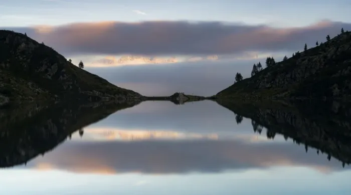 Framed Print : Clouds over Brenta Dolomites and Lake Ritorto at sunset, Madonna di Campiglio Framed Print : Clouds over Brenta Dolomites and Lake Ritorto at sunset, Madonna di Campiglio