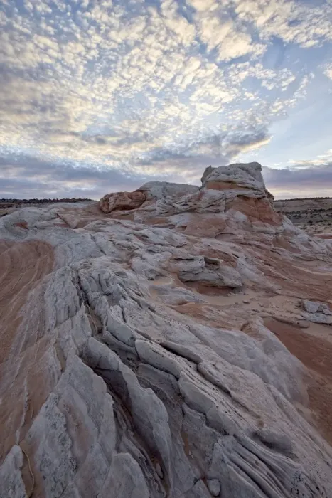 Framed Print : Clouds over white and salmon sandstone, White Pocket, Vermilion Cliffs National Monument, Arizona, United States of America, North America Framed Print : Clouds over white and salmon sandstone, White Pocket, Vermilion Cliffs National Monument, Arizona, United States of America, North America