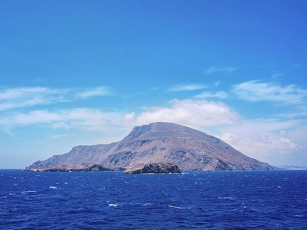 Coast of Kasos Island, Dodecanese, Greek Islands, Greece, Europe