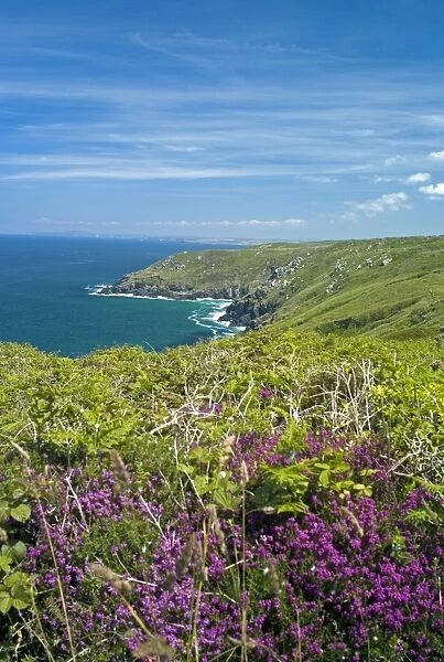 Coast near St. Ives, Cornwall, England, United Kingdom, Europe