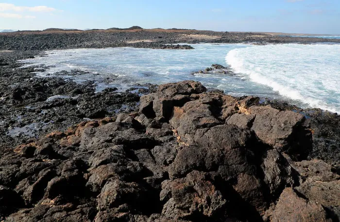 Framed Print : Coastal landscape near Majanicho on north coast of Fuerteventura, Canary Islands, Spain, Atlantic, Europe Framed Print : Coastal landscape near Majanicho on north coast of Fuerteventura, Canary Islands, Spain, Atlantic, Europe