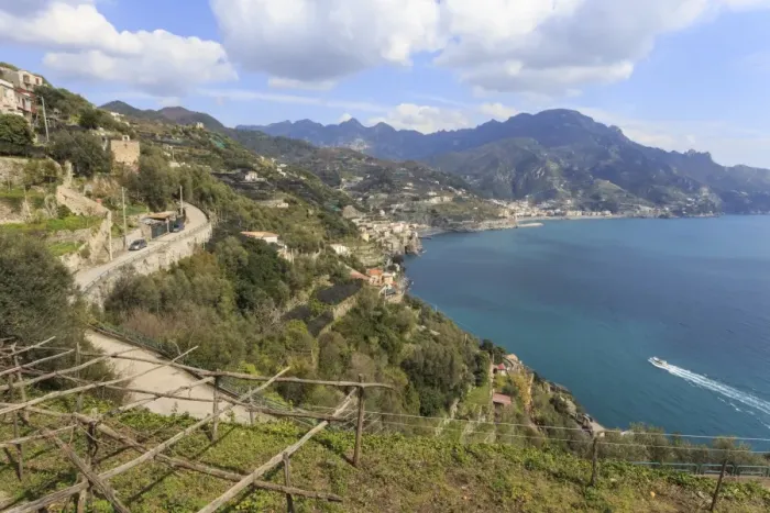 Framed Print : Coastal view above Castiglione di Ravello, towards Minori and Maiori, Costiera Amalfitana Framed Print : Coastal view above Castiglione di Ravello, towards Minori and Maiori, Costiera Amalfitana