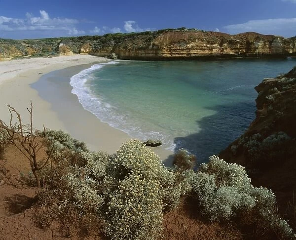 Coastline and bay, Victoria, Australia, Pacific
