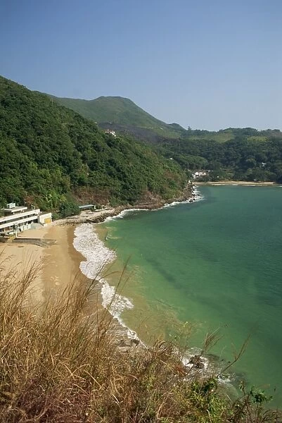 Coastline and beach at Clearwater Bay in the New Territories, Hong Kong, China Asia