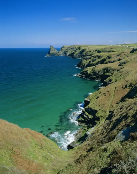 Framed Print : Coastline at Bossiney, near Tintagel, Cornwall, England, UK, Europe Framed Print : Coastline at Bossiney, near Tintagel, Cornwall, England, UK, Europe