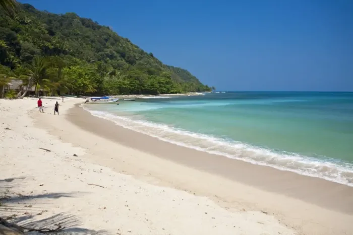 Framed Print : Cocalto Beach, Parque National Jeanette Kawas, Punta Sal, Tela, Honduras, Central America