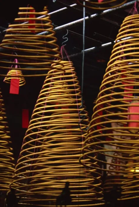 Framed Print : Coils of incense in Hong Kong, China, Asia Framed Print : Coils of incense in Hong Kong, China, Asia