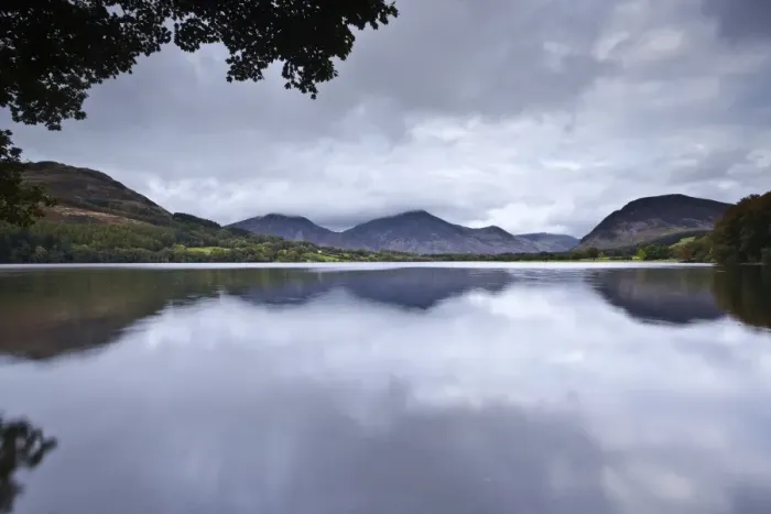 Framed Print : A cold evening over Loweswater in the Lake District National Park, Cumbria, England, United Kingdom, Europe Framed Print : A cold evening over Loweswater in the Lake District National Park, Cumbria, England, United Kingdom, Europe
